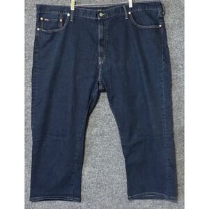 Polo Ralph Lauren Mens 48/30 Jeans Dark Blue Hampton Relaxed Straight
